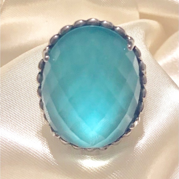 Ladies Large Statement Hera Fashion Ring. - Picture 4 of 6